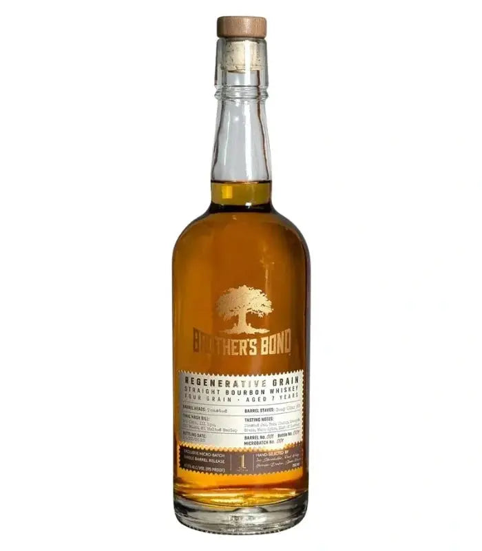 Brother’s Bond Regenerative Grain Straight Bourbon Whiskey 7 Year Aged Limited Micro - Batch - Main Street Liquor