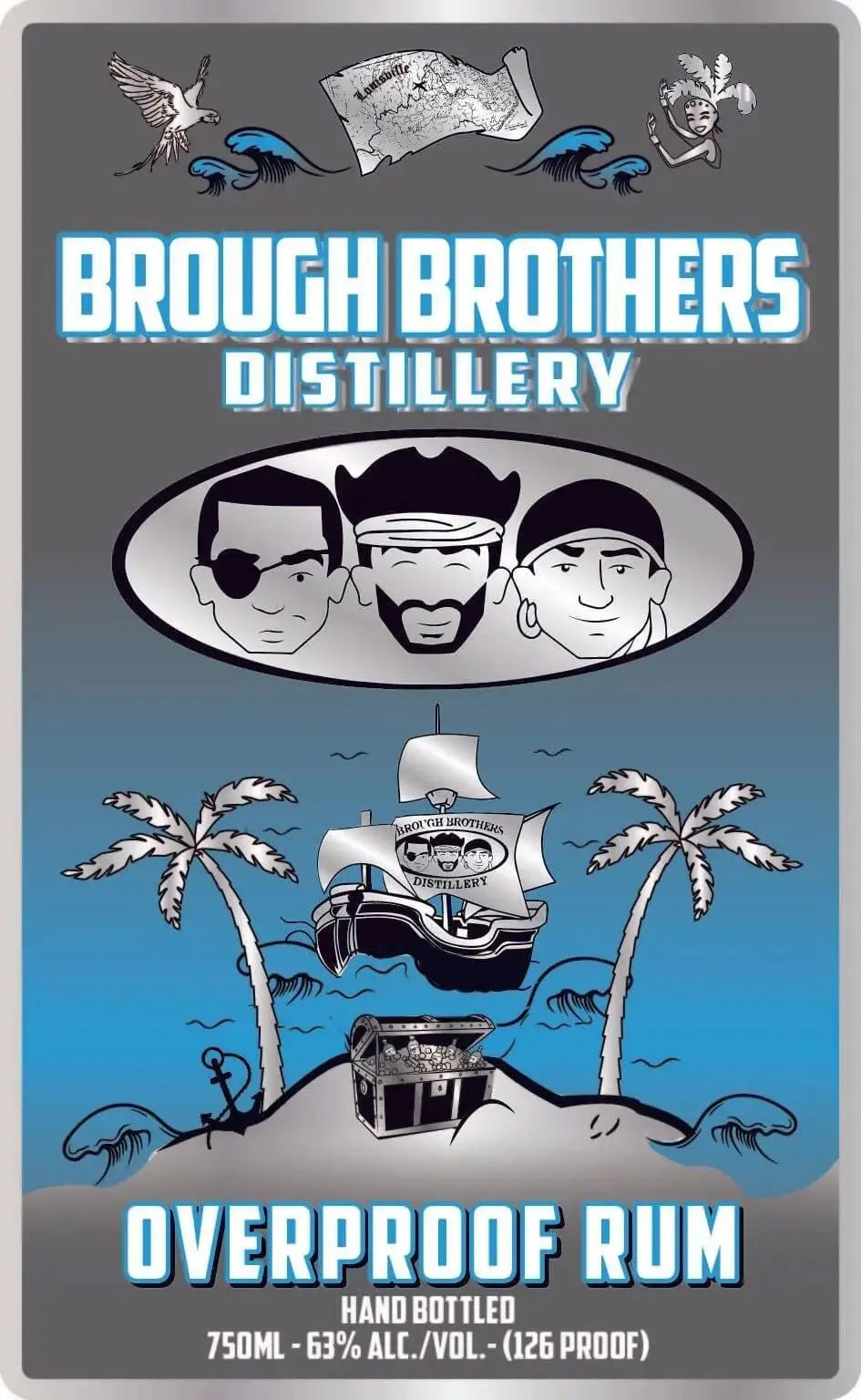 Brough Brothers Overproof Rum - Main Street Liquor