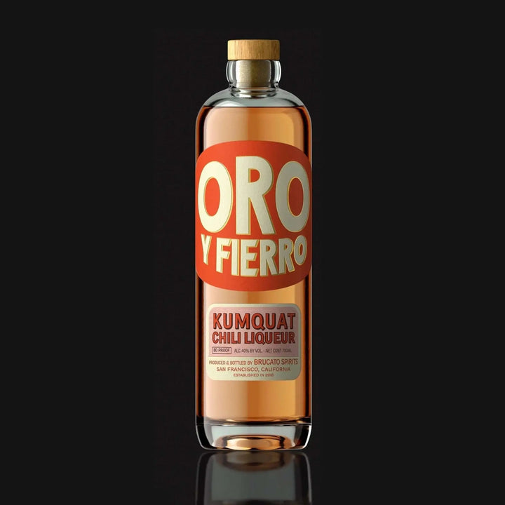 Brucato Amaro Oro y Fierro | Kumquat Chili Liqueur - Main Street Liquor