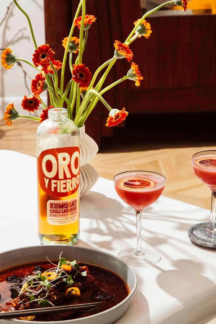 Brucato Amaro Oro y Fierro | Kumquat Chili Liqueur - Main Street Liquor
