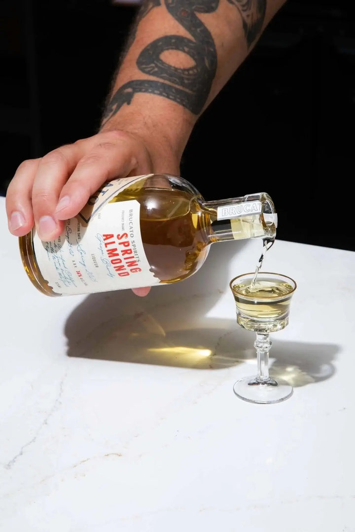 Brucato Spring Almond Grape Brandy Liqueur – Amaro Style - Main Street Liquor