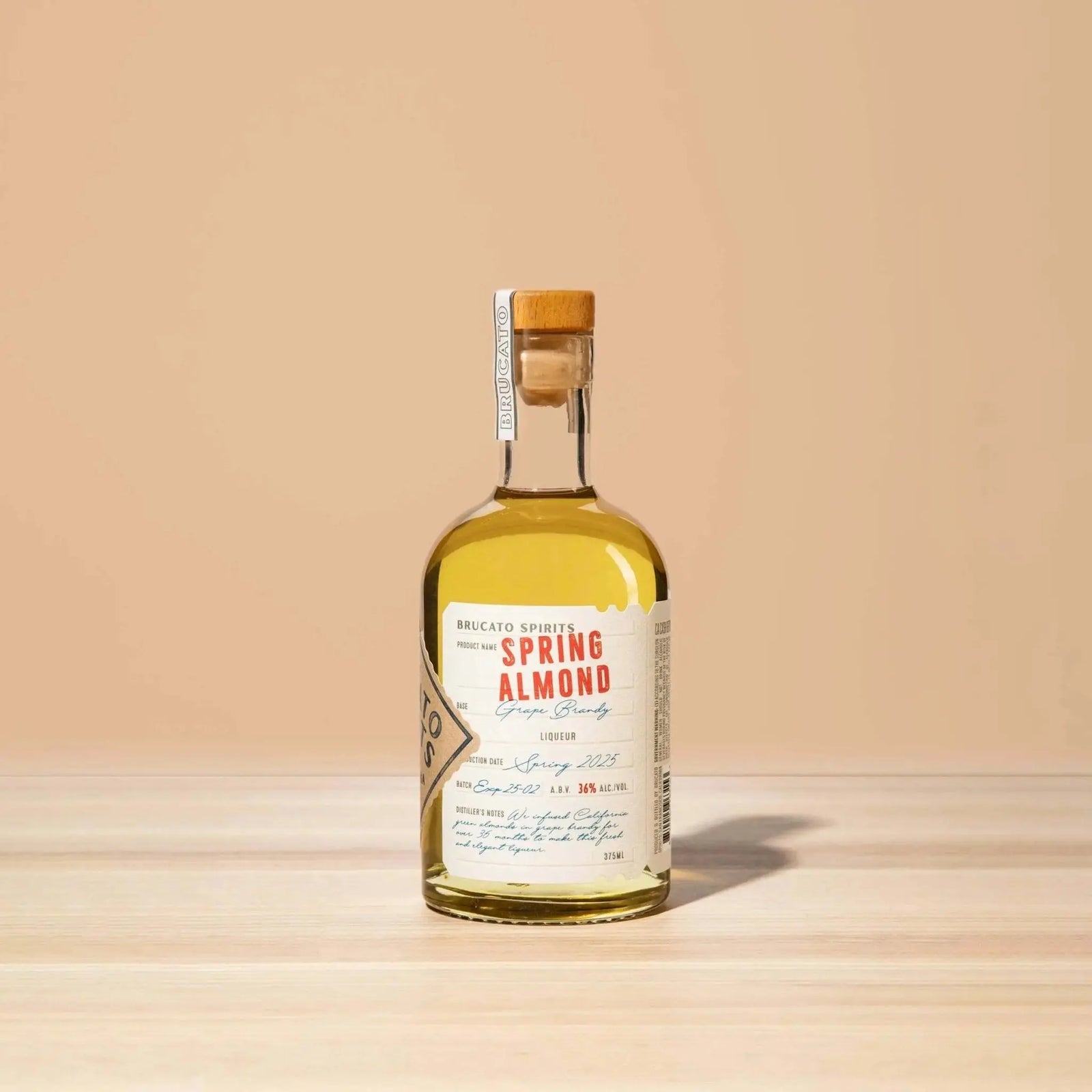 Brucato Spring Almond Grape Brandy Liqueur – Amaro Style - Main Street Liquor