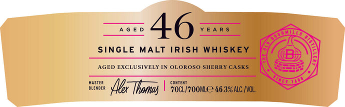 Bushmills 46 Year Single Malt Irish Whiskey Secrets of the River Bush - Main Street Liquor