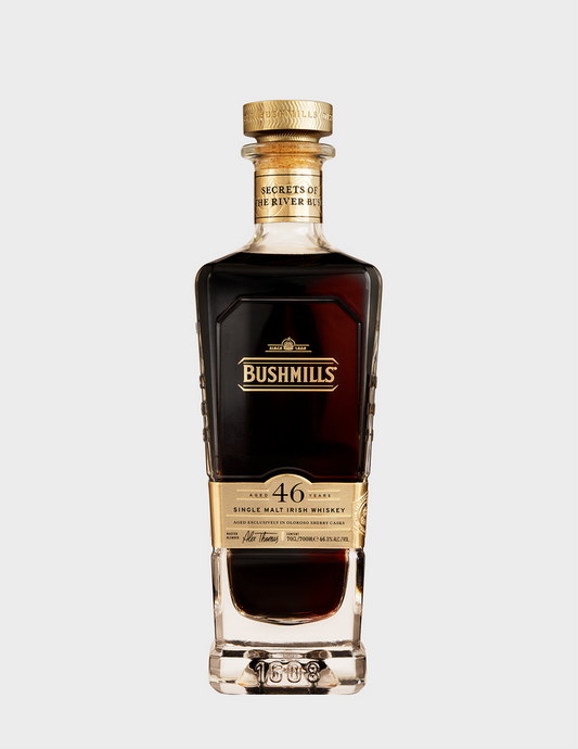 Bushmills 46 Year Single Malt Irish Whiskey Secrets of the River Bush