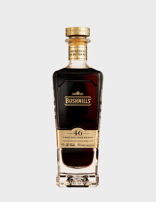 Bushmills 46 Year Single Malt Irish Whiskey Secrets of the River Bush