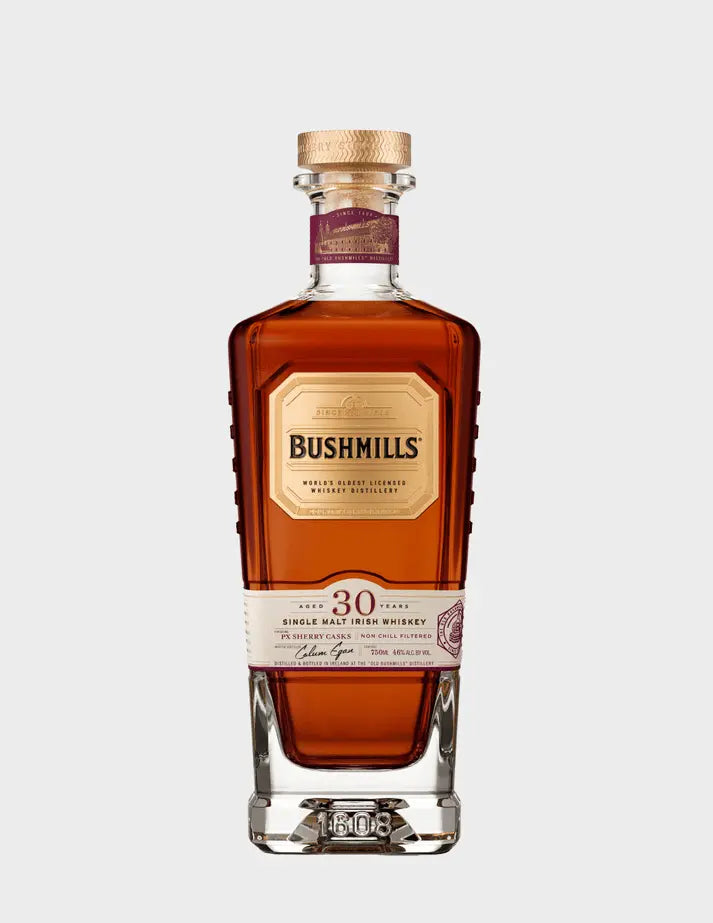 Bushmills 30 Year Old Single Malt Finished in PX Sherry Casks Bushmills