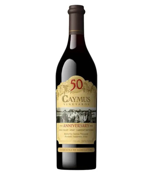 Caymus 50th Anniversary Napa Valley Cabernet Sauvignon 2022 3 Pack - Main Street Liquor