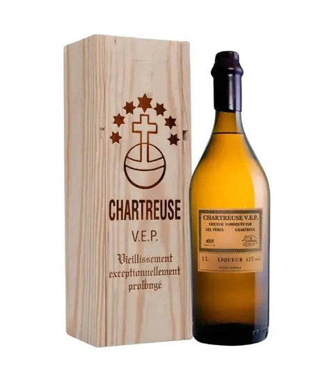 Chartreuse Yellow V.E.P. Liqueur 1L - Main Street Liquor
