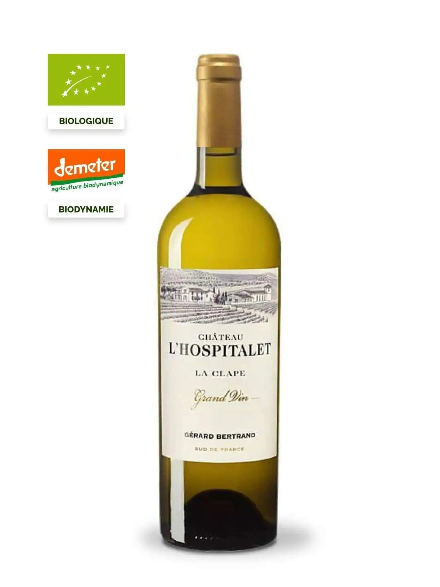 Château L'Hospitalet Grand Vin white wine - Main Street Liquor