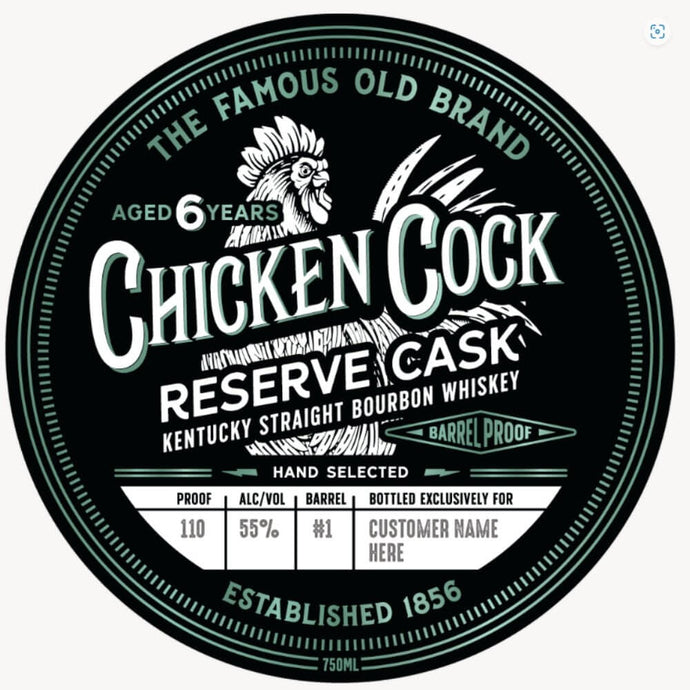 Chicken Cock 6 Year Reserve Cask Single Barrel Select - Main Street Liquor