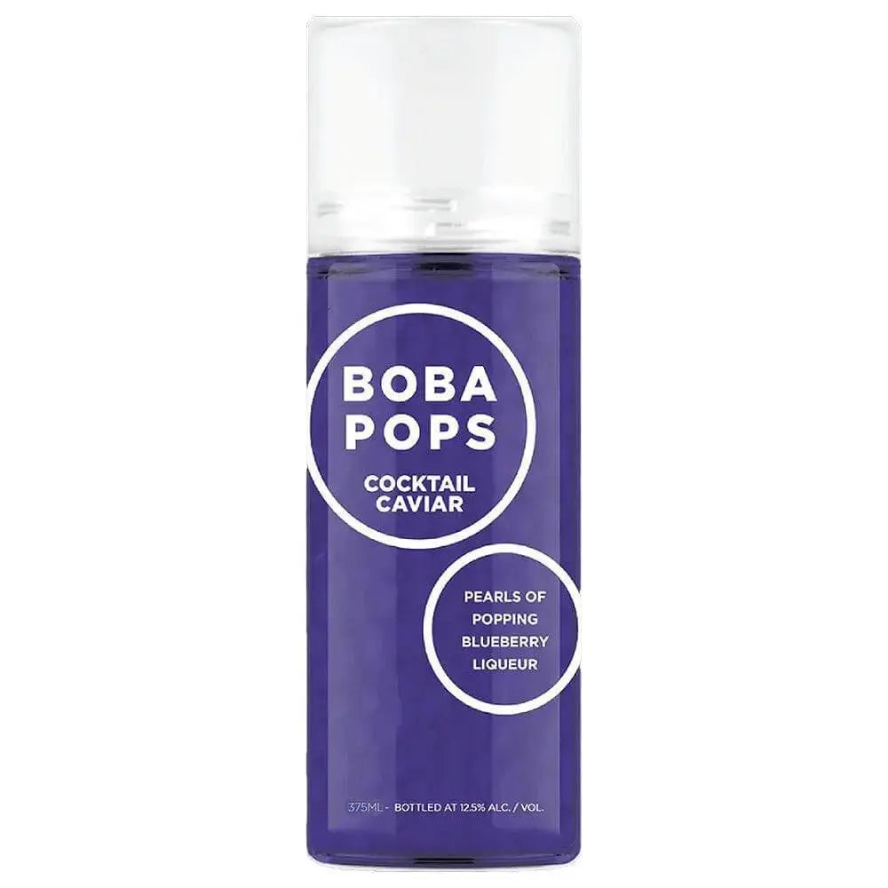 Cocktail Caviar Boba Pops Popping Blueberry Liqueur Pearls 375ml - Main Street Liquor