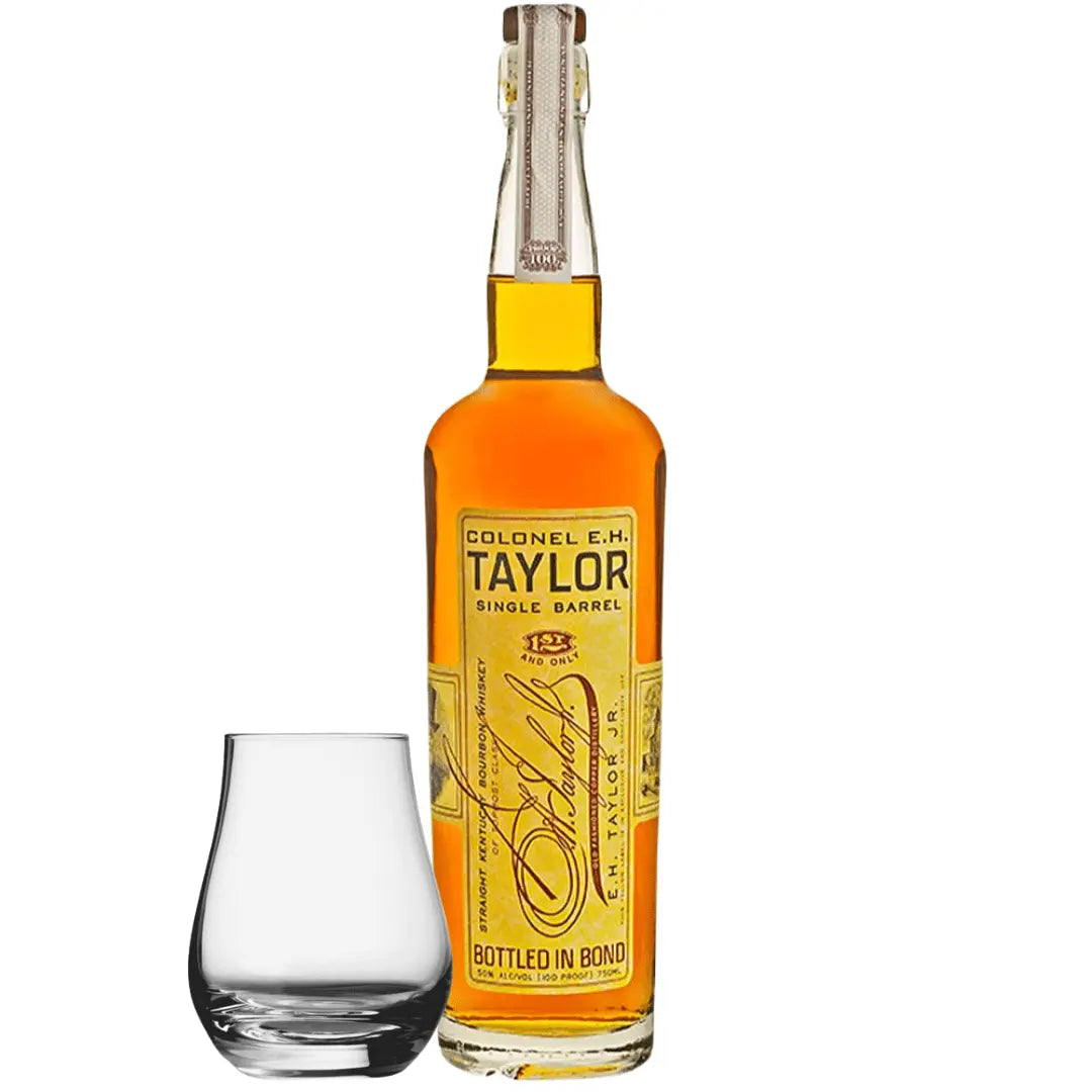 Colonel E.H. Taylor, Jr. Single Barrel Bourbon 750ml with Spey Dram Glass (LIMIT 1) - BuyMyLiquor