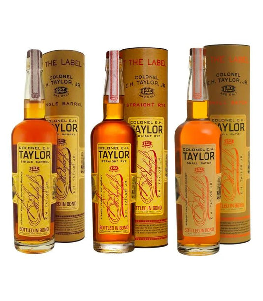 Colonel E.H. Taylor Single Barrel, Rye, and Small Batch Bundle - Main Street Liquor