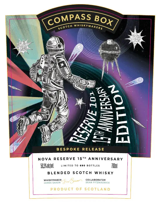 Compass Box Nova Reserve 15th Anniversary Blended Scotch Whisky - Main Street Liquor