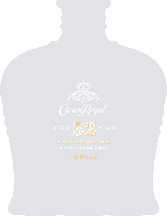 Crown Royal Aged 32 Years Extra Rare Blended Canadian Whisky - Main Street Liquor