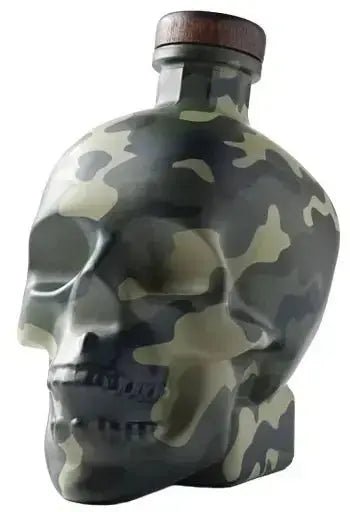 Crystal Head Camo “Land Of The Free” Deep Etch Custom Bottle - Main Street Liquor