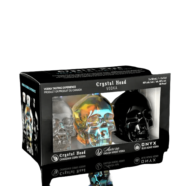 Crystal Head Vodka 3 x 50ml Mini Pack - Main Street Liquor