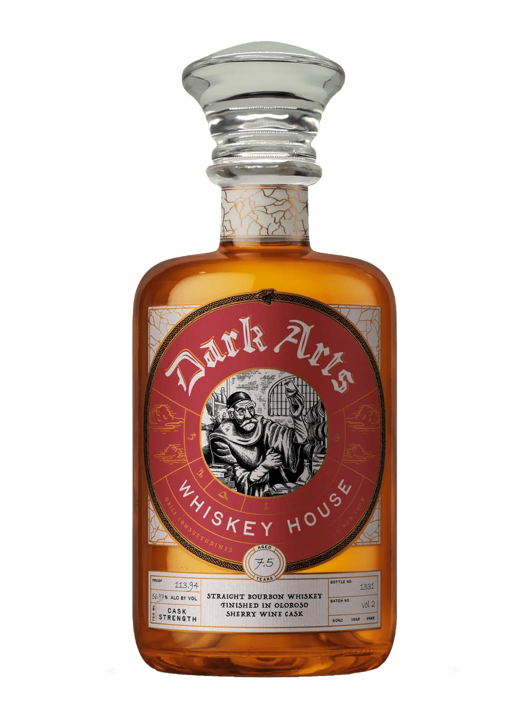 Dark Arts Whiskey House Sherry Garcia Vol. 2 Straight Bourbon 7.5 Year Cask Strength 750mL - Main Street Liquor