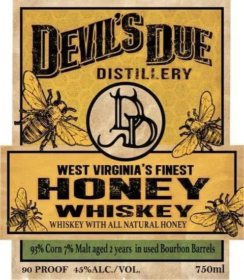 Devil's Due Honey Whiskey - Main Street Liquor