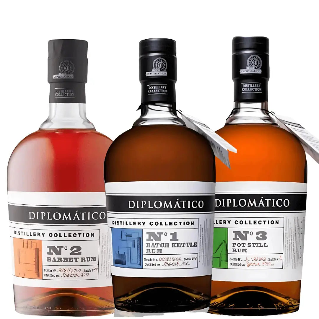 Diplomatico Distillery Collection Bundle – No.1, No.2 & No.3 - Main Street Liquor
