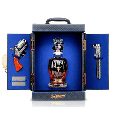 Doc Holliday 10 - Year Bourbon Revolver Set - Main Street Liquor