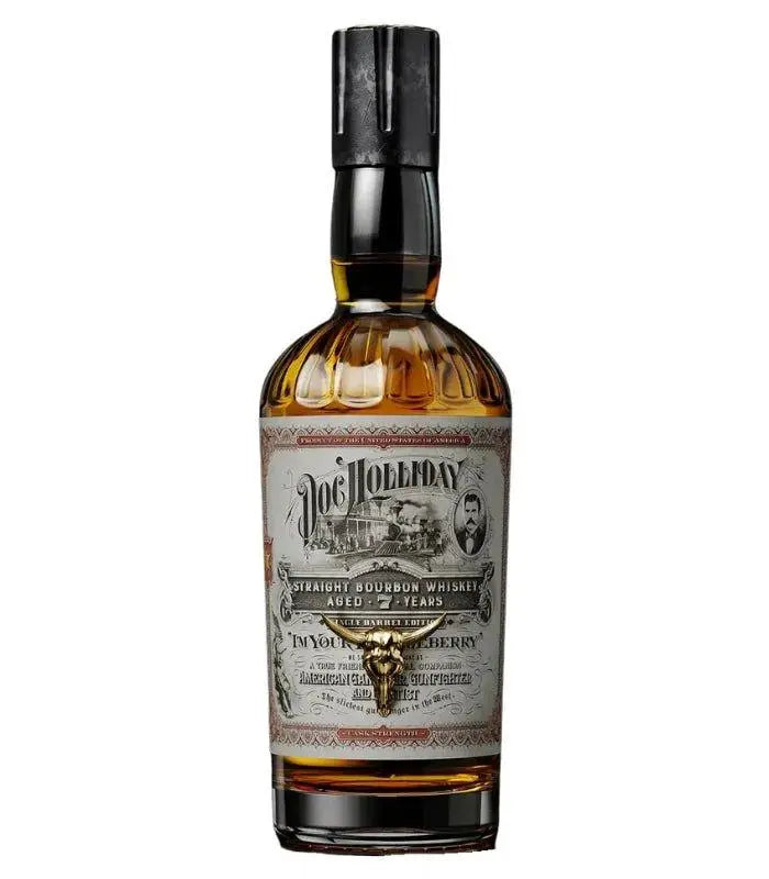 Doc Holliday 7 Year Cask Strength Straight Bourbon 750mL - Main Street Liquor