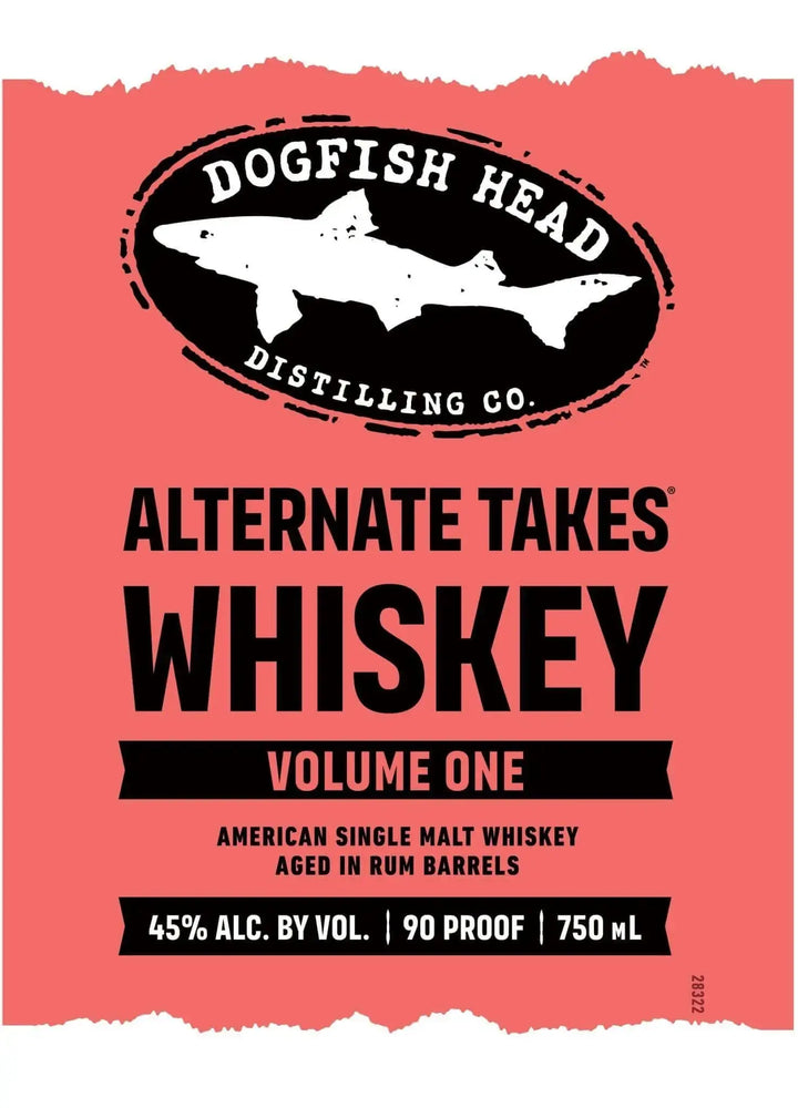 Dogfish Head Alternate Takes Whiskey Volume One Aged in Rum Barrels - Main Street Liquor