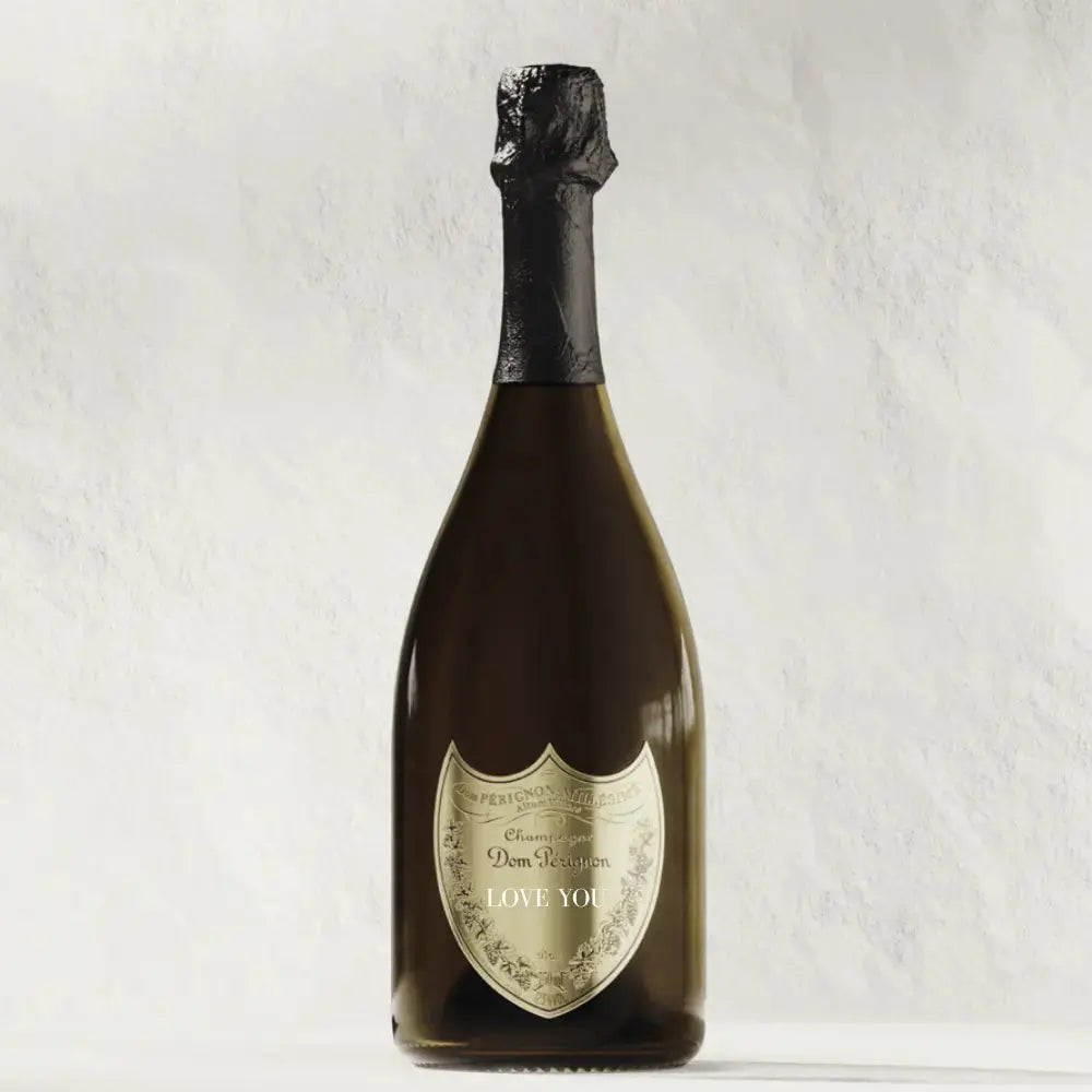 Dom Perignon Brut Champagne "LOVE YOU" Shield - Main Street Liquor