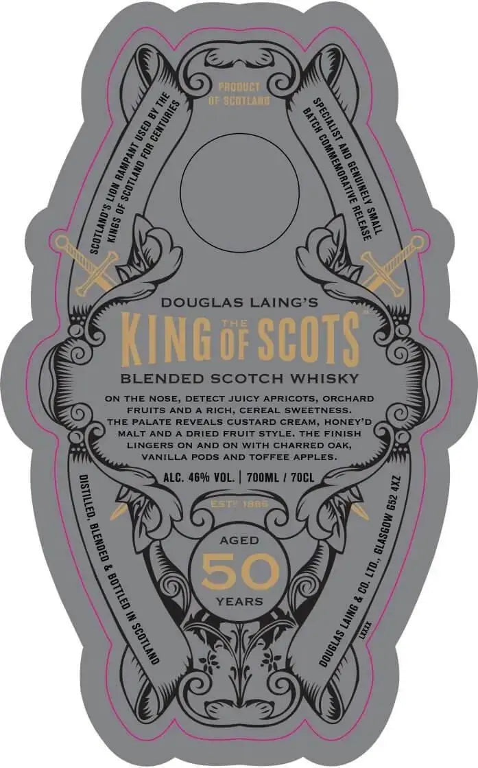 Douglas Laing's King of the Scots Blended Scotch 50 Year Old - Main Street Liquor