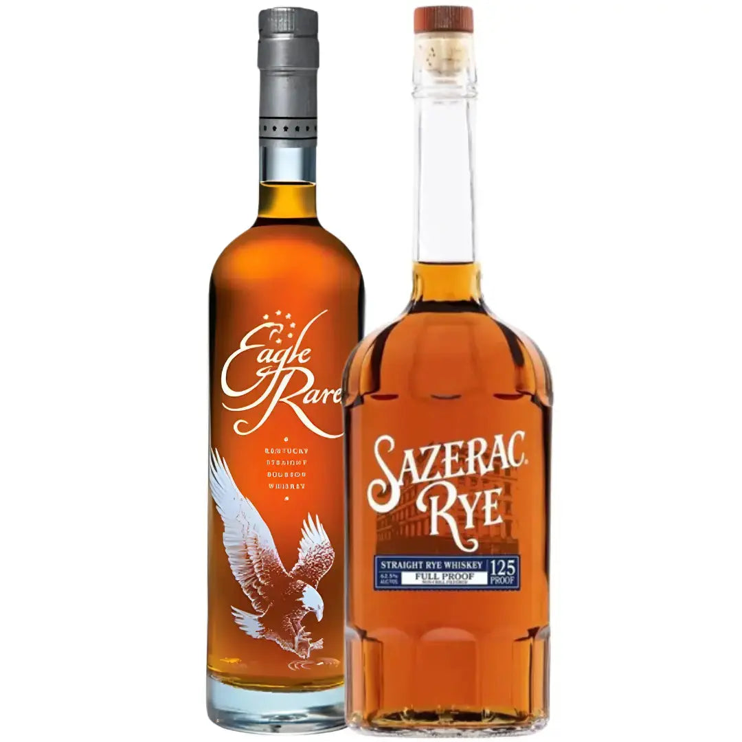 Eagle Rare 10 Year Bourbon &amp; Sazerac Rye Full Proof 125 Bundle - Main Street Liquor