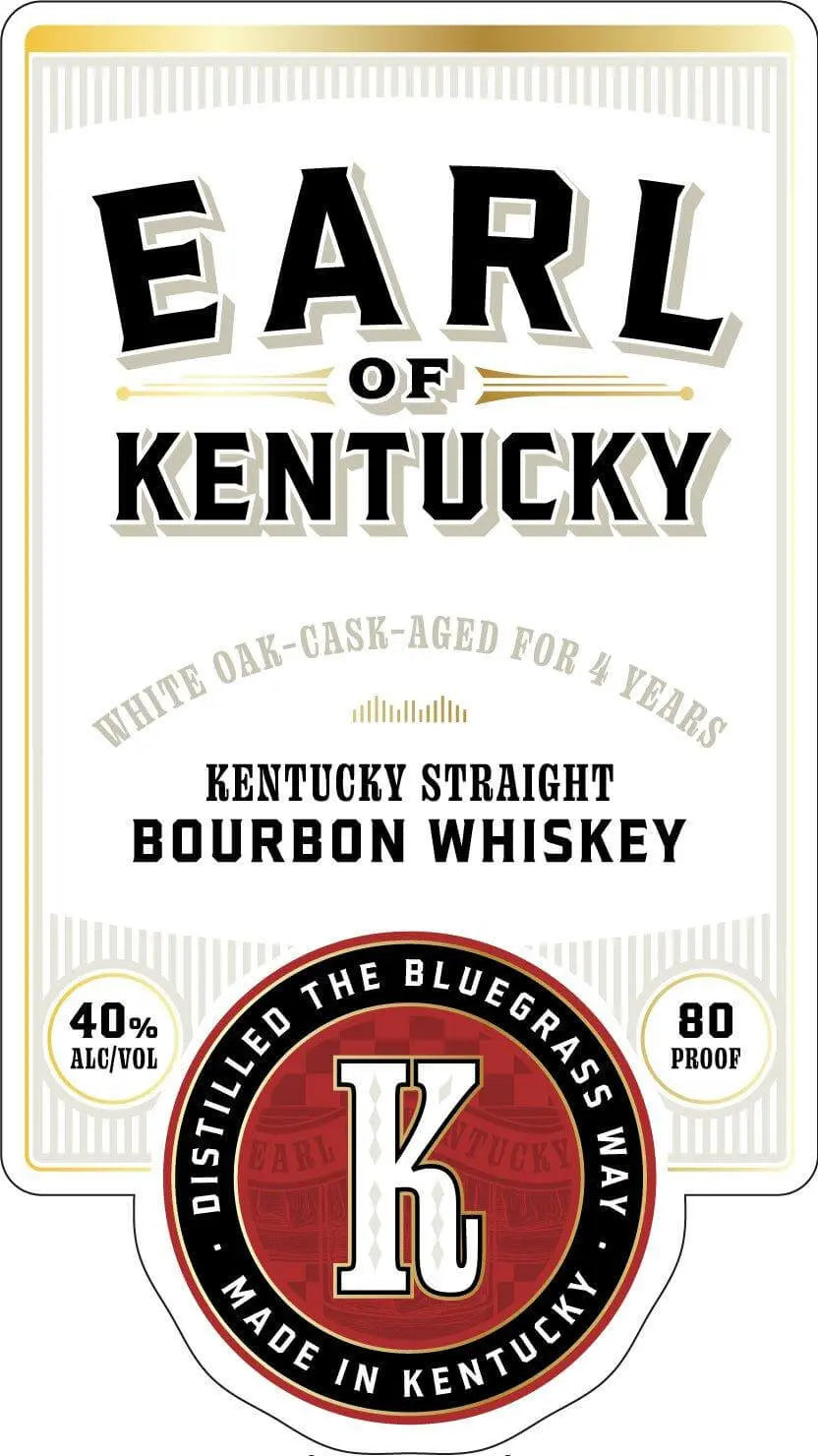 Earl of Kentucky Straight Bourbon Whiskey - Main Street Liquor