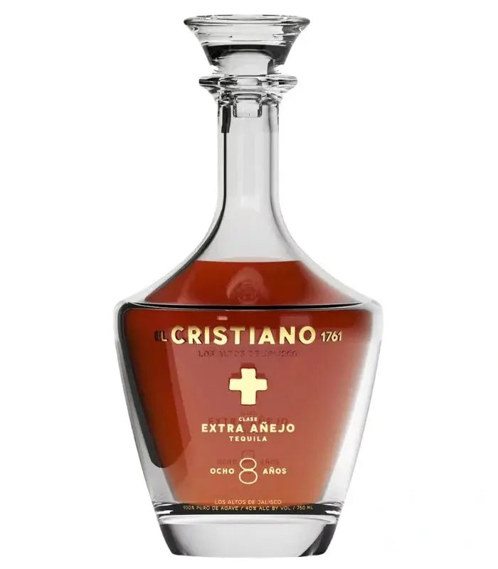 El Cristiano 8 Year Extra Anejo Tequila 750mL - Main Street Liquor