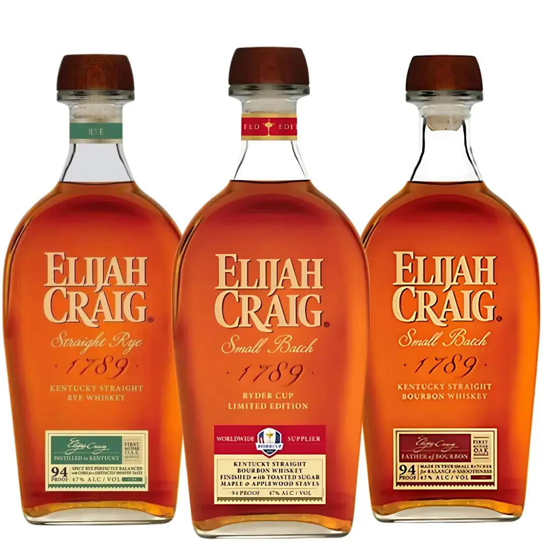 Elijah Craig 2025 Ryder Cup Bourbon & Rye Bundle - Main Street Liquor
