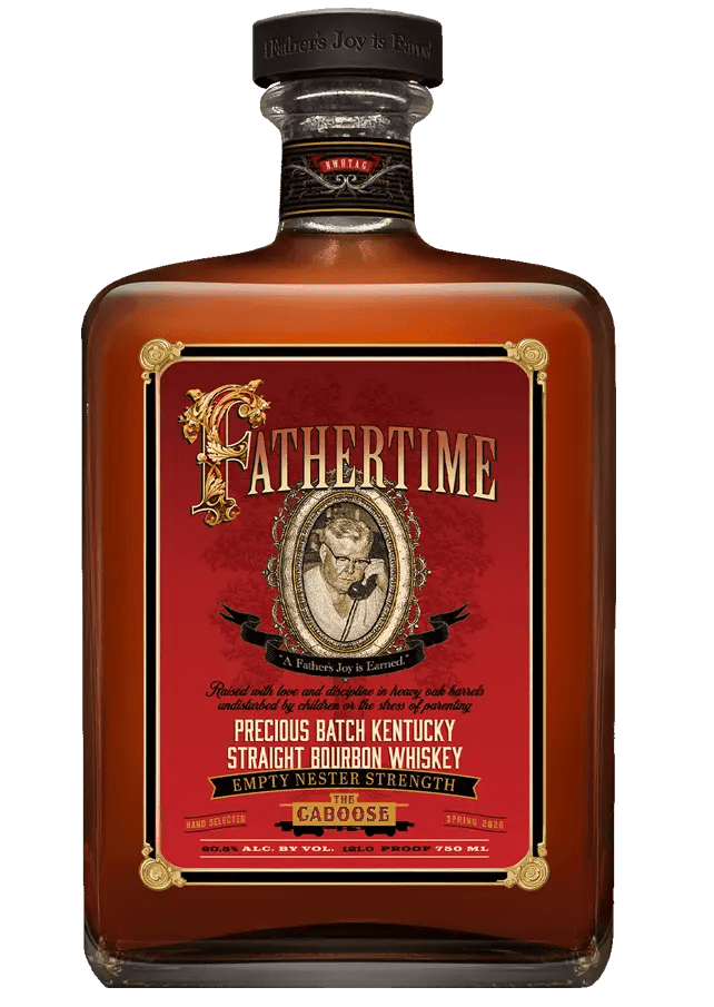 Fathertime The Caboose Red Label Kentucky Straight Bourbon Whiskey - Main Street Liquor