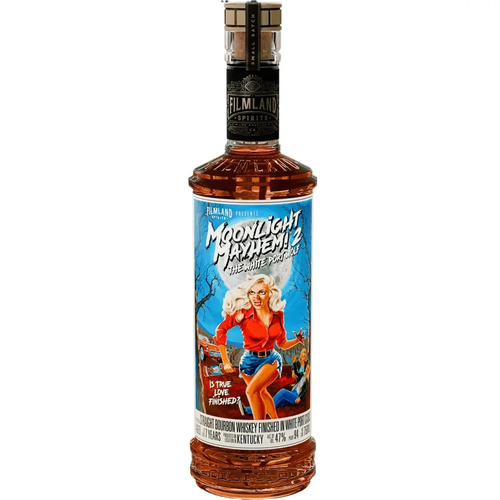 Filmland Spirits Moonlight Mayhem! 2: The White Port Wolf Bourbon - Main Street Liquor
