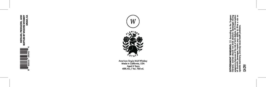 Flamingo Estate American Single Malt Whiskey 6 Years Aged - Main Street Liquor