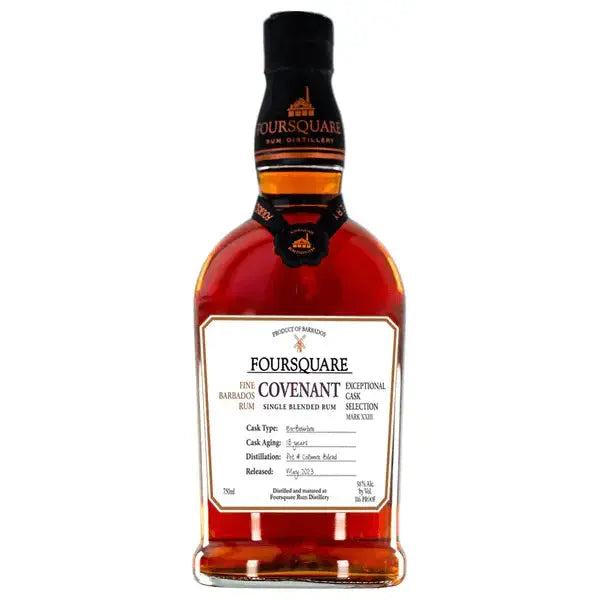Foursquare Covenant Exceptional Cask Series 18 Year Old Rum 750ml - Main Street Liquor