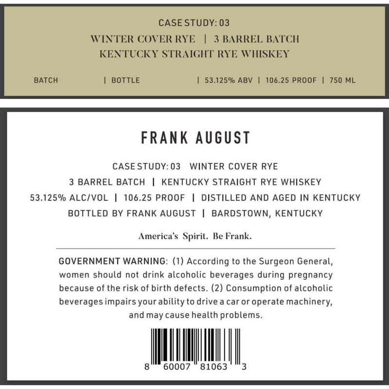 Load image into Gallery viewer, Frank August Case Study: 03 - Main Street Liquor
