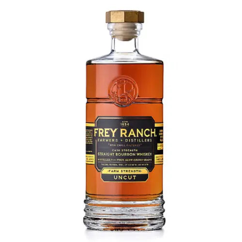 frey ranch straight bourbon cask strength farm strength uncut 125.16 Frey Ranch