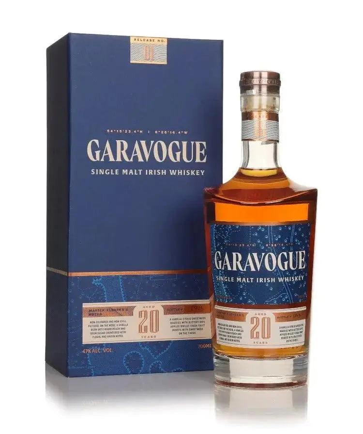 Garavogue 20 Year Old Single Malt Irish Whiskey 700mL - Main Street Liquor