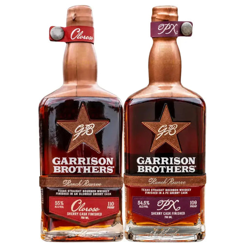 Garrison Brothers Ranch Reserve Sherry Cask Bundle: Oloroso & PX Bourbon