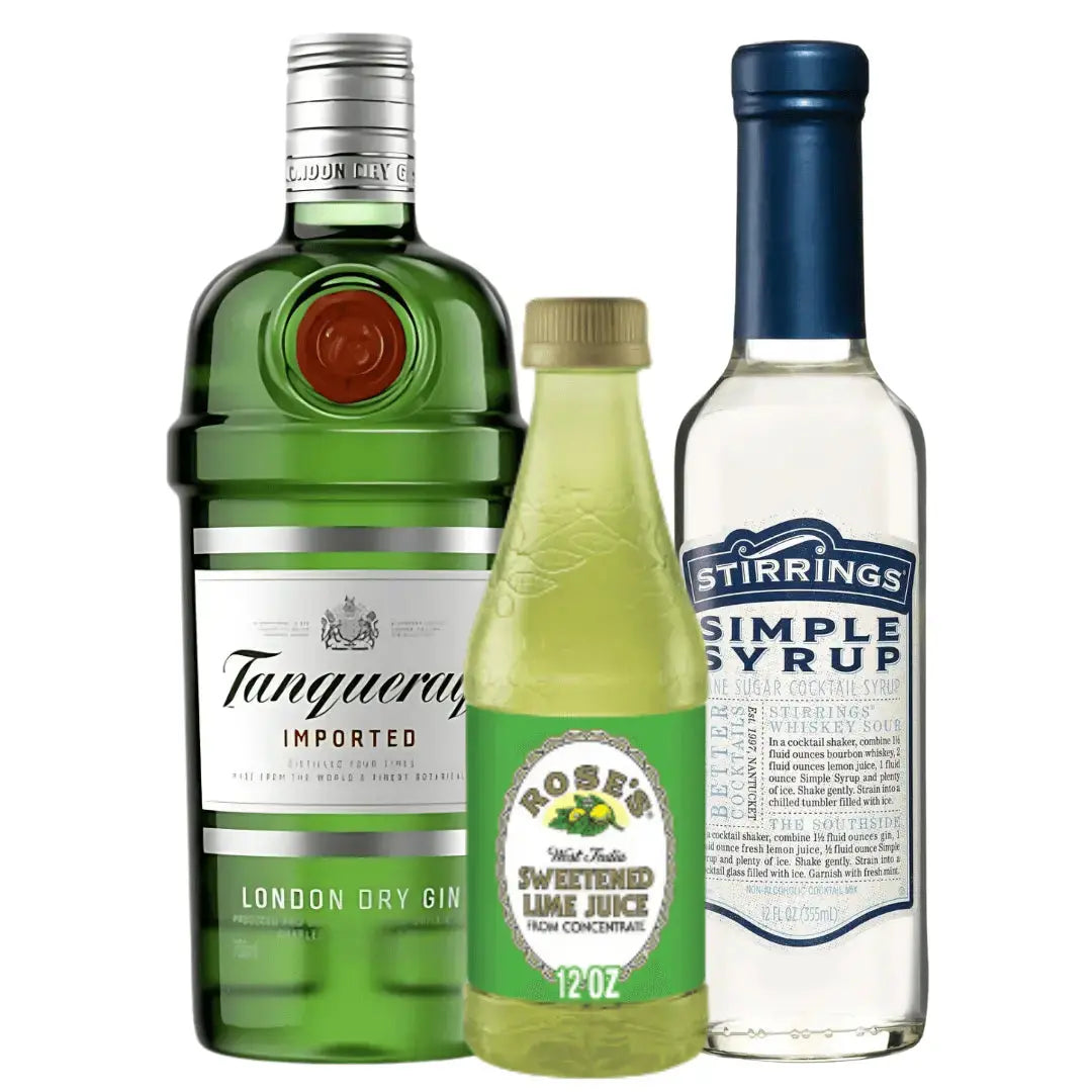 Gimlet Cocktail Kit – Tanqueray, Rose’s, Stirrings - Main Street Liquor