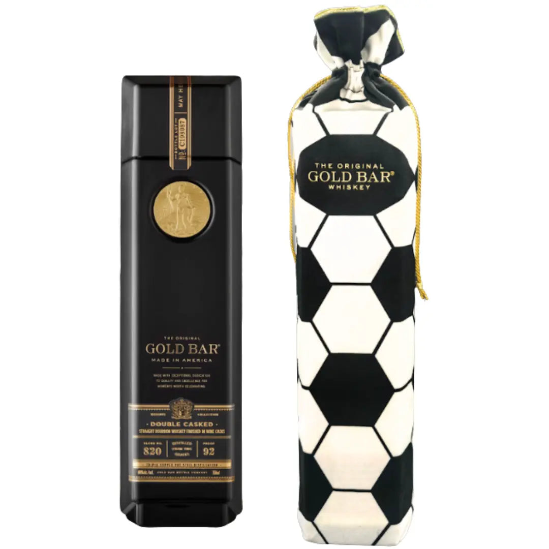 Gold Bar Black Double Cask Bourbon Soccer Bag Edition - Main Street Liquor