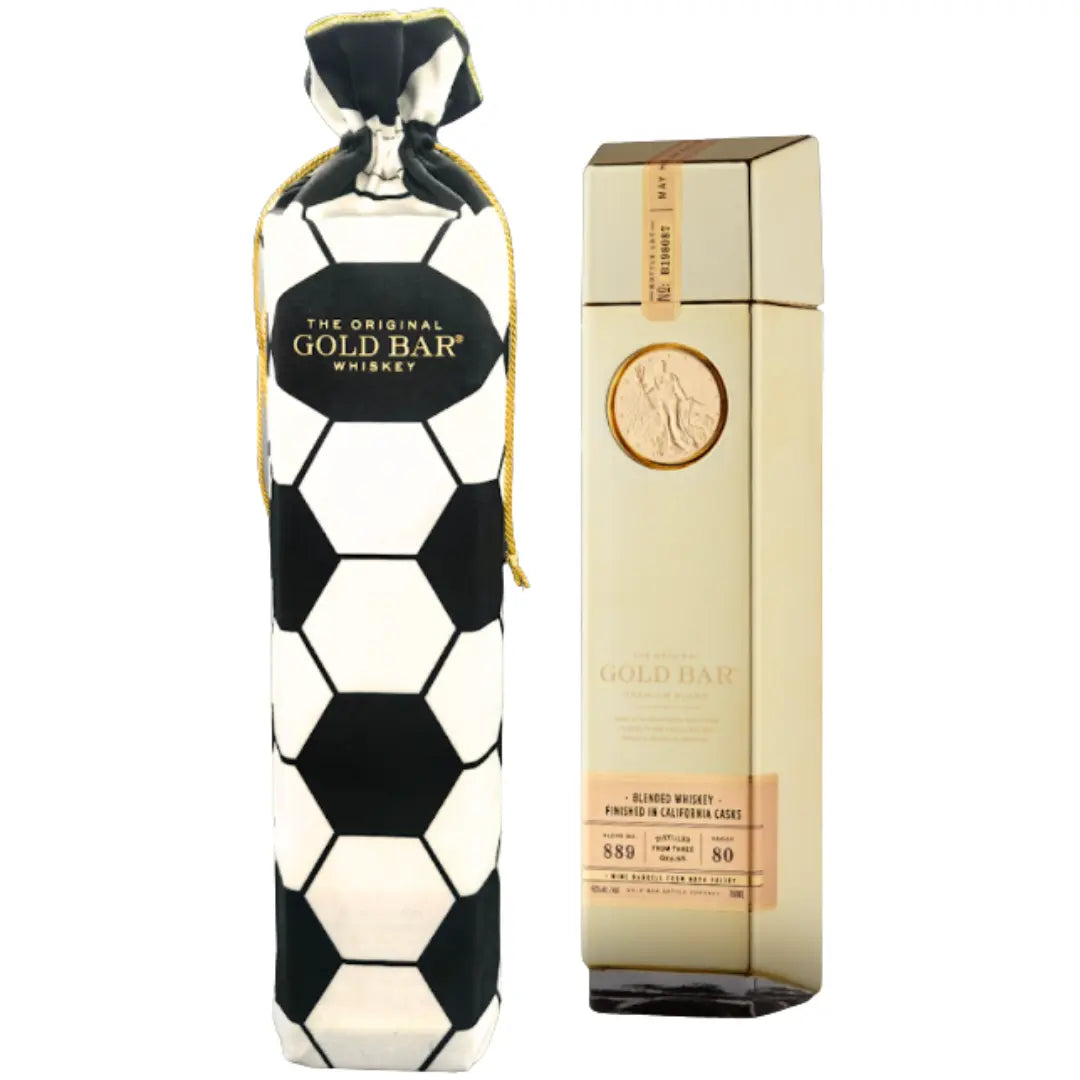 Gold Bar Blended American Whiskey Soccer Bag Edition - Main Street Liquor