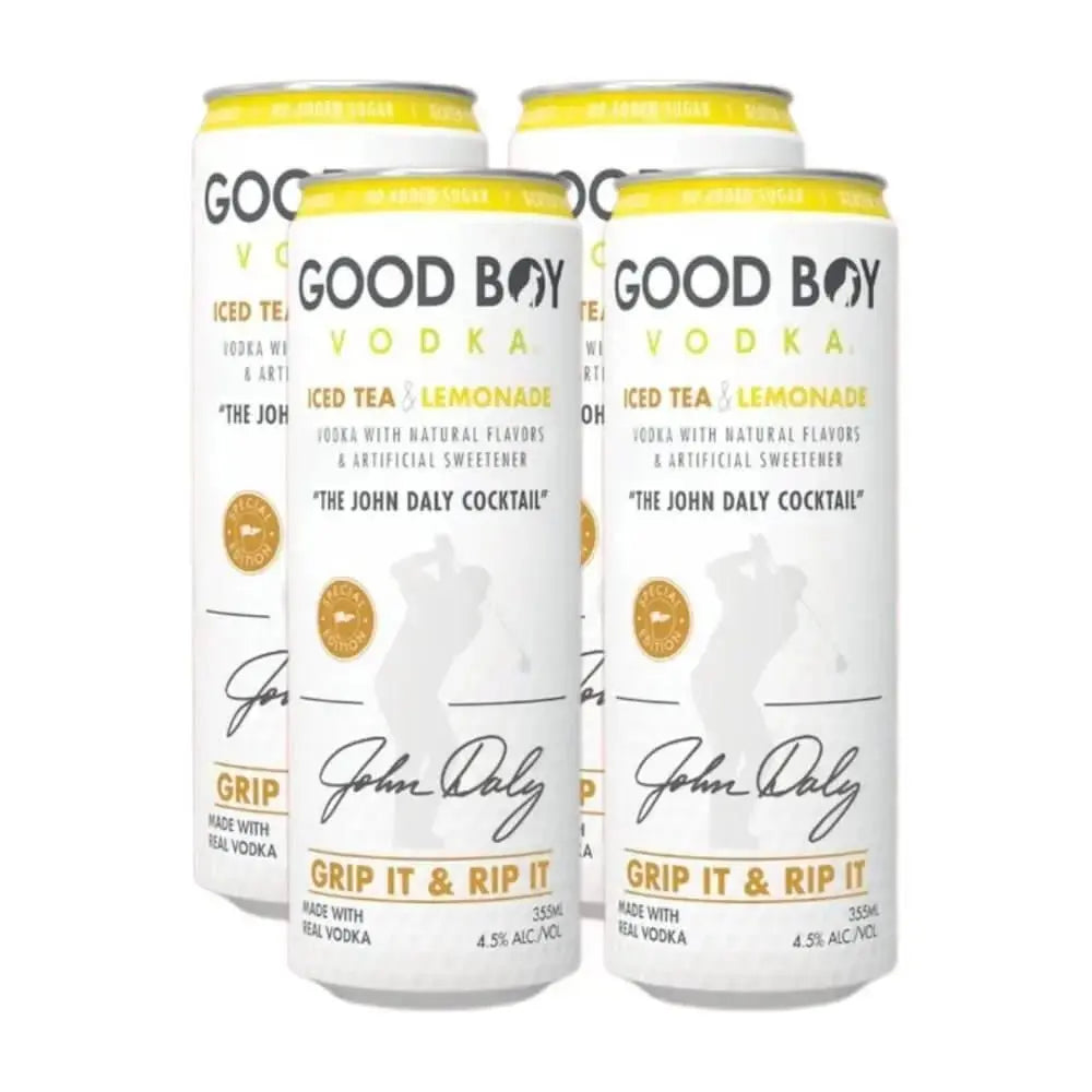 Good Boy Seltzer - John Daly Cocktail Iced Tea &amp; Lemonade 4pk - Main Street Liquor