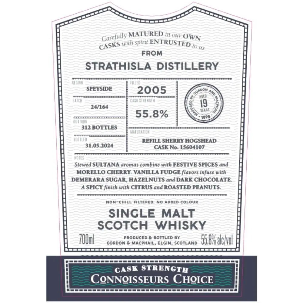 Gordon & Macphail 2005 Strathisla 19 Year Old - Main Street Liquor