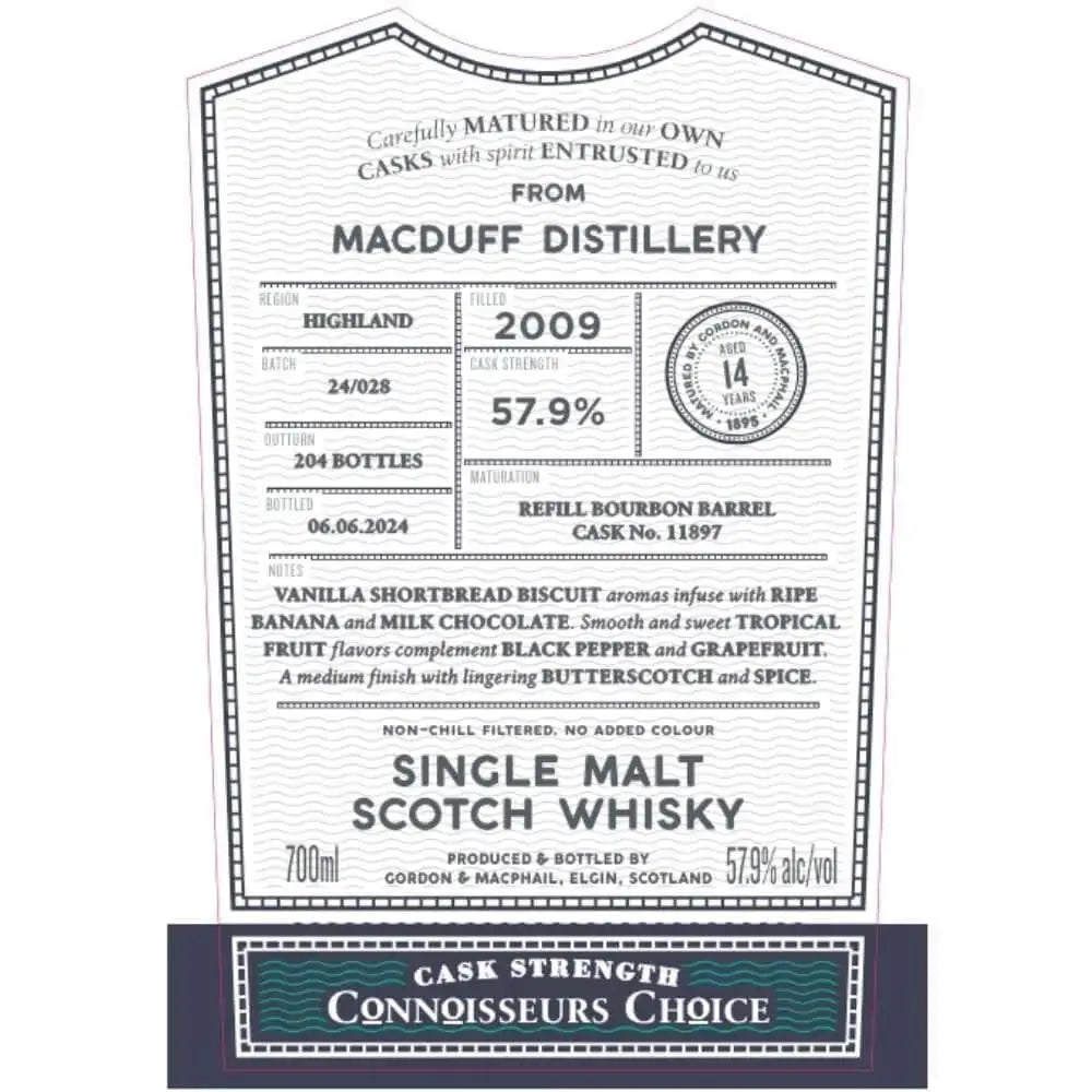Gordon &amp; Macphail 2009 Macduff 14 Year Old - Main Street Liquor