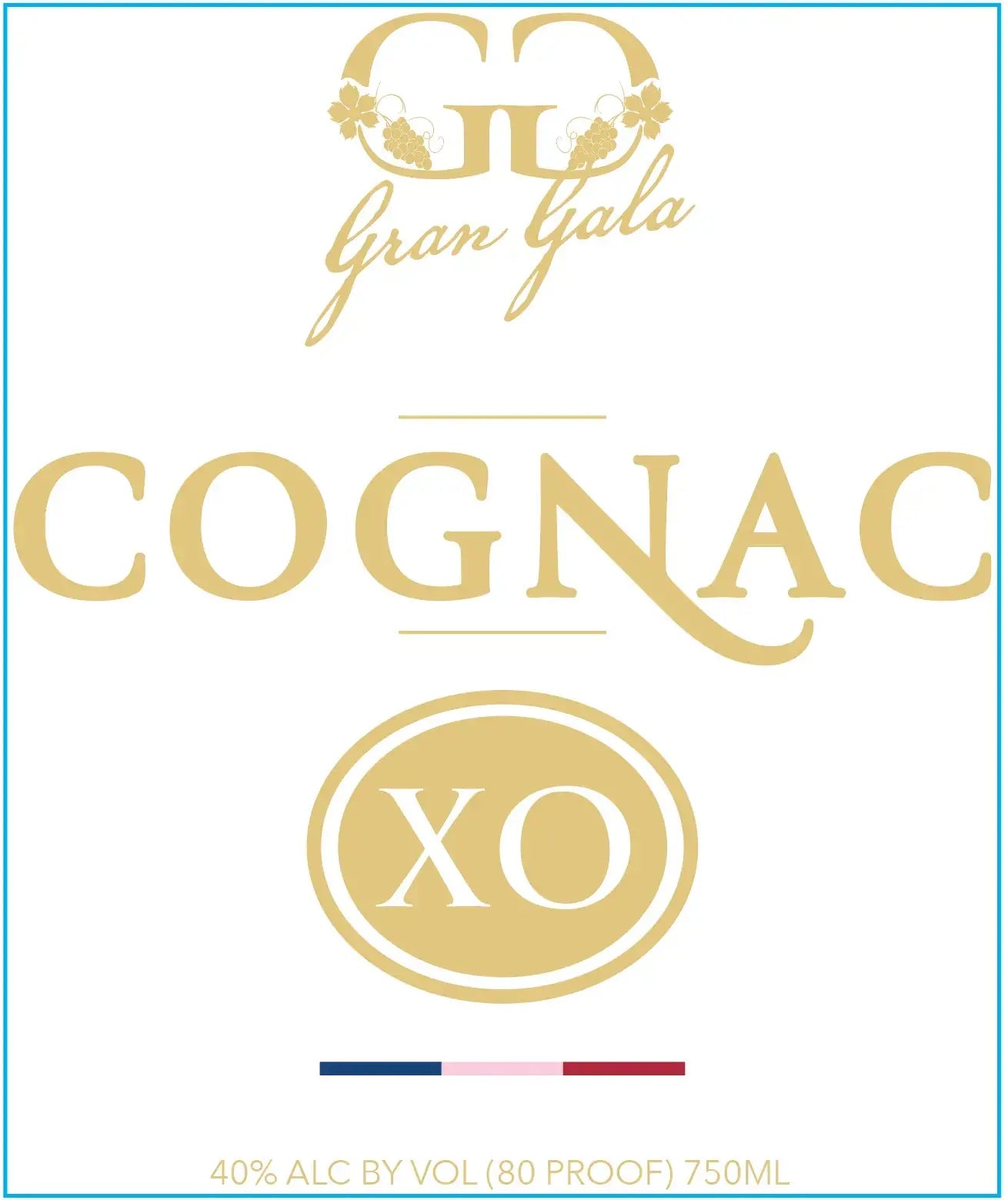 Gran Gala XO Cognac Extra Old French Cognac - Main Street Liquor