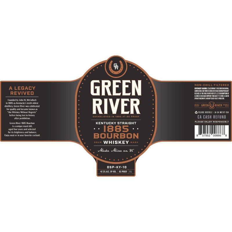 Load image into Gallery viewer, Green River 1885 Kentucky Straight Bourbon - Main Street Liquor
