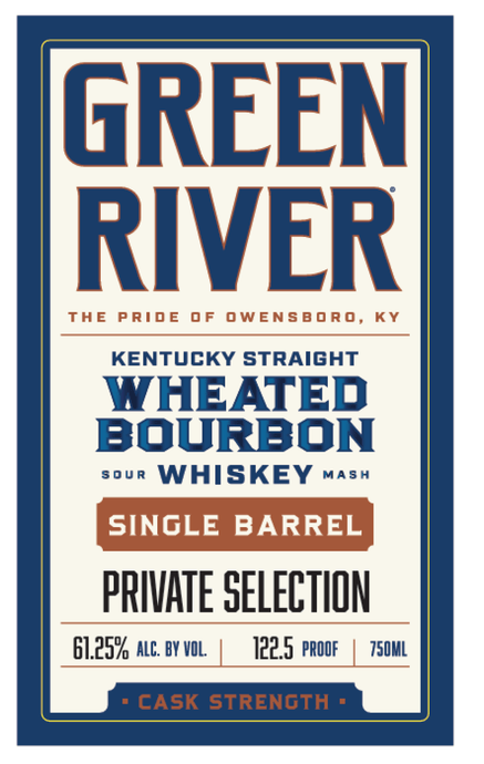 Green River Wheated Bourbon Single Barrel Private Selection - Main Street Liquor